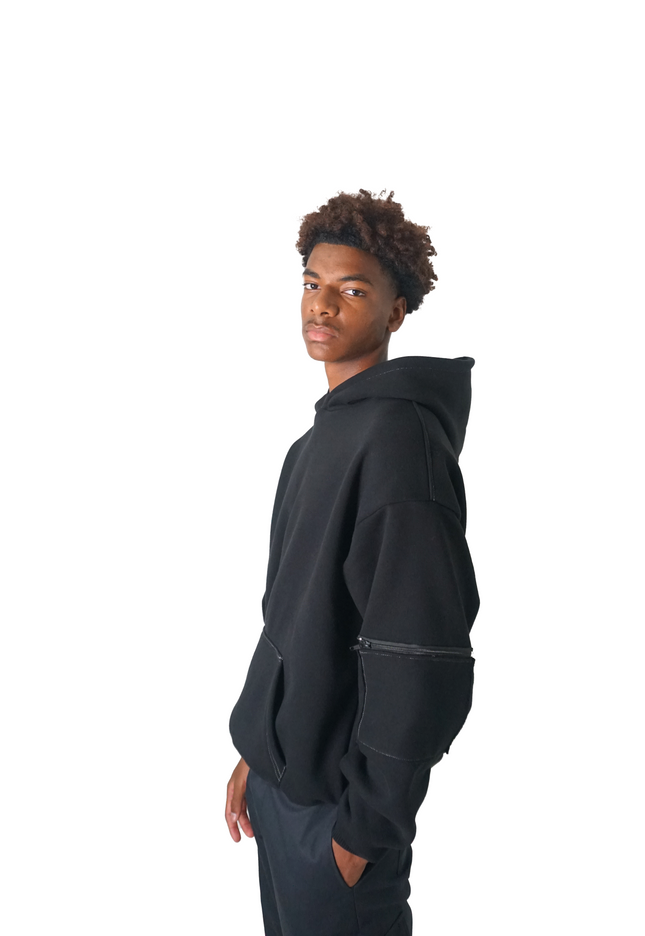 WSYD Side Pocket Oversize Hoodie 500 gsm